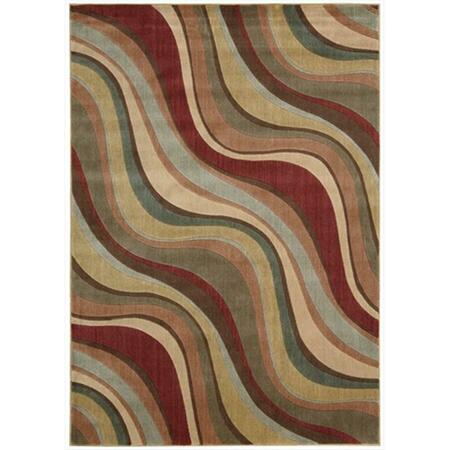 NOURISON Somerset Area Rug Collection Multi Color 2 Ft X 2 Ft 9 In. Rectangle 99446004567